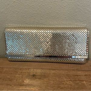 Jessica McClintock Metal Mesh Clutch
